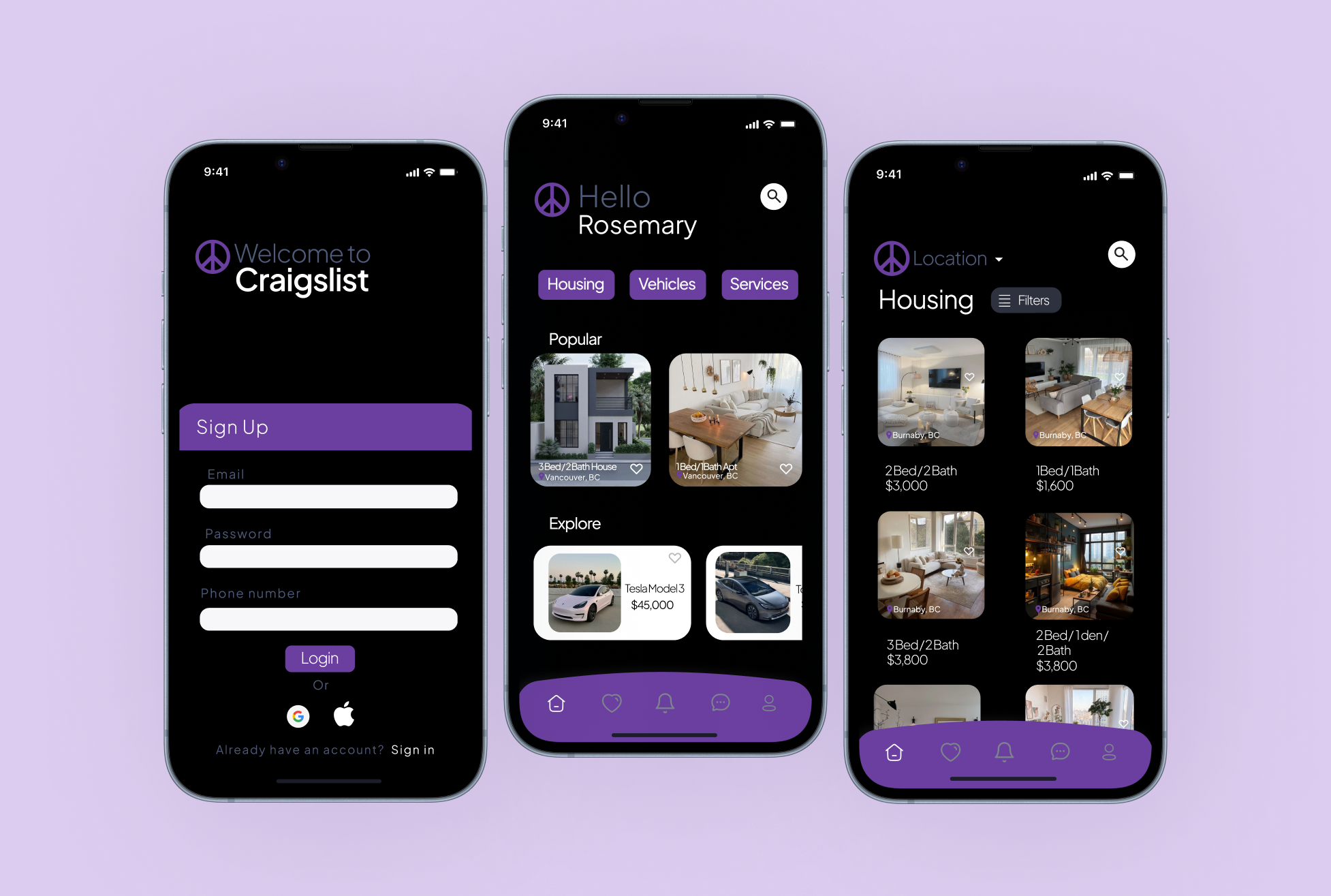 Craigslist App Redesign